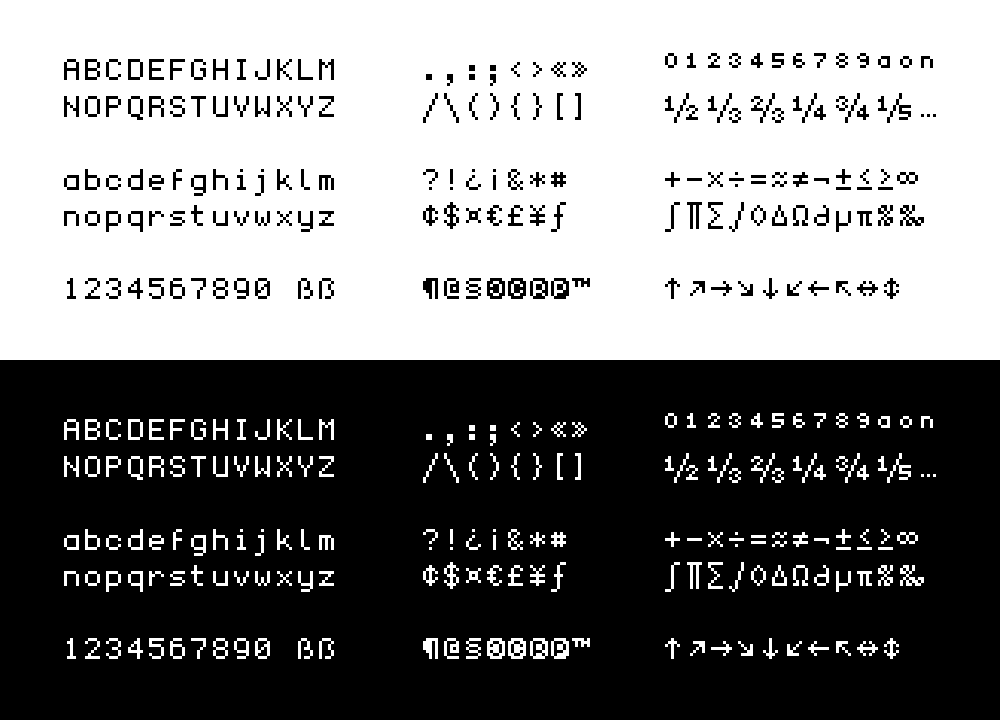 [OC] undefined medium — a free and open source typeface