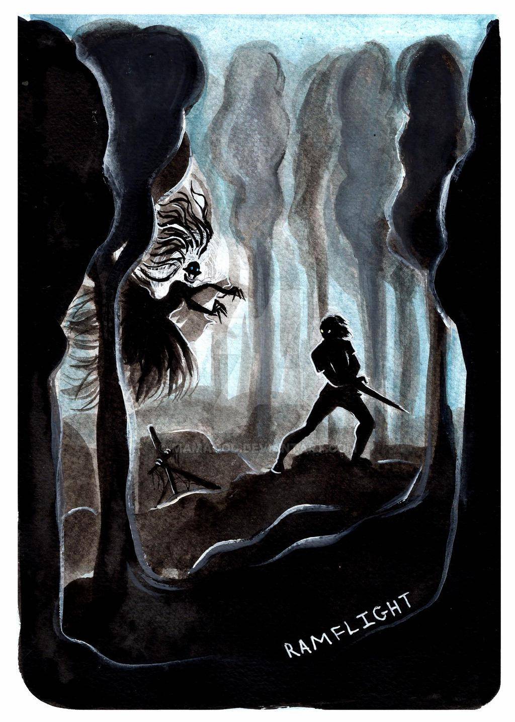 [OC] Witcher vs wraith. Of the 5 games I've played through completely ...