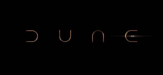 official Dune logo (directly from WB/Legendary) (without eclipse)