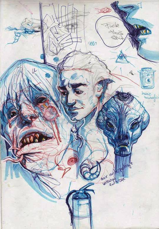 Old sketch from uni by Me