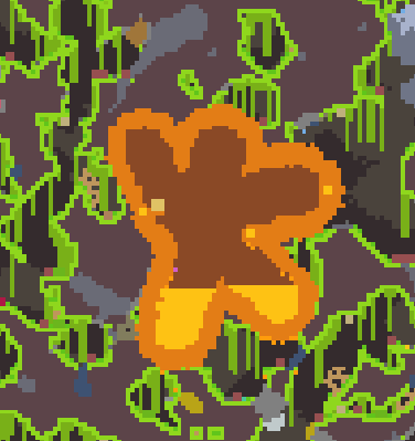 One of the hives in my world looks like a person jumping