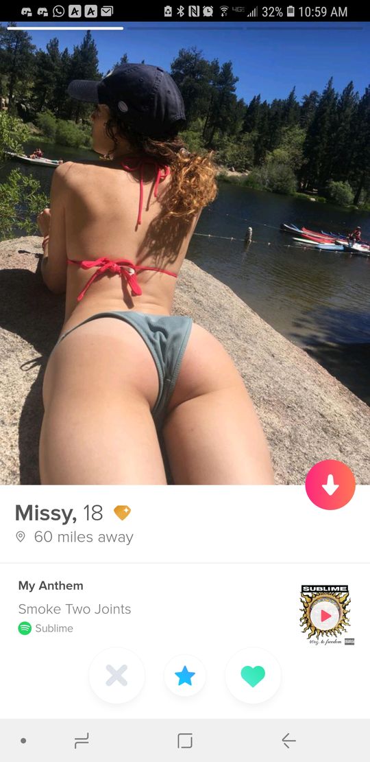 One of the reasons why I have tinder :)