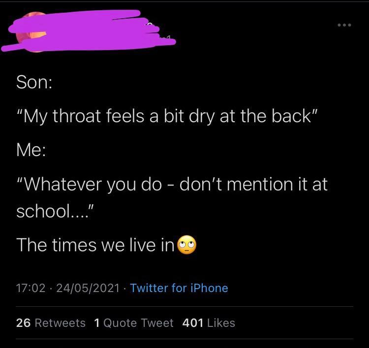 Openly boasting about helping the virus spread???