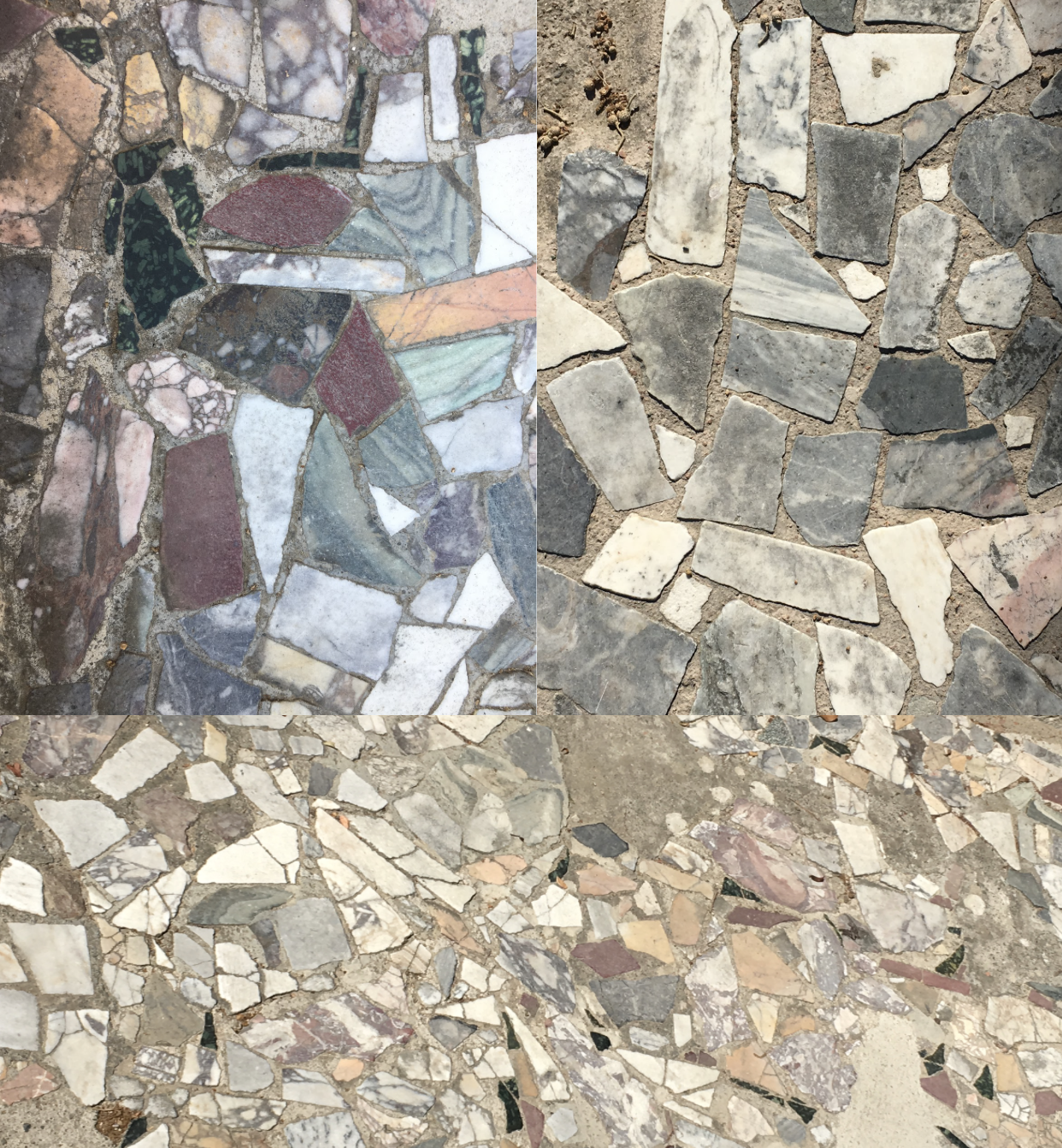 Sectile Opus sectile mosaic pavements from the Roman Villa of the Ambulatio ...