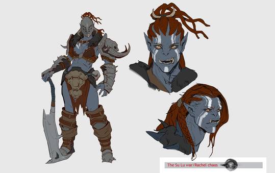 Orc by Yihuan Zheng