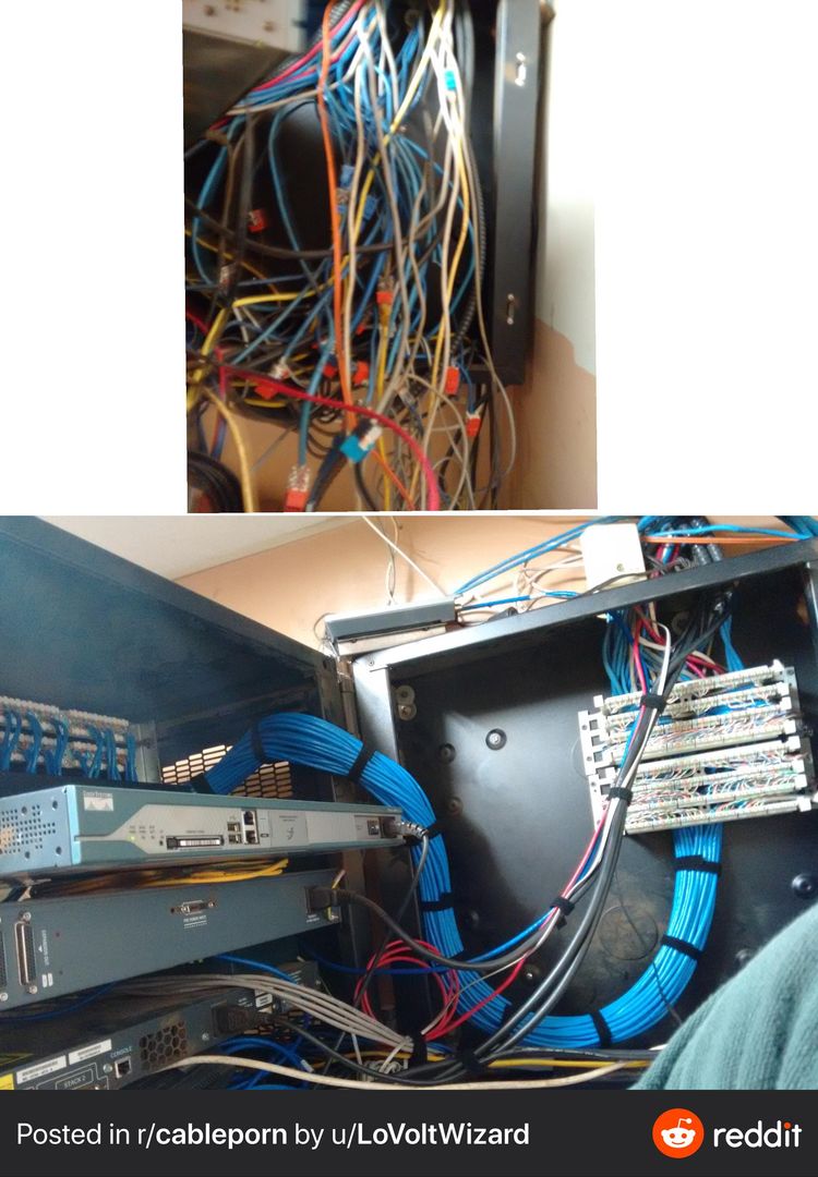 Organized - cabling edition