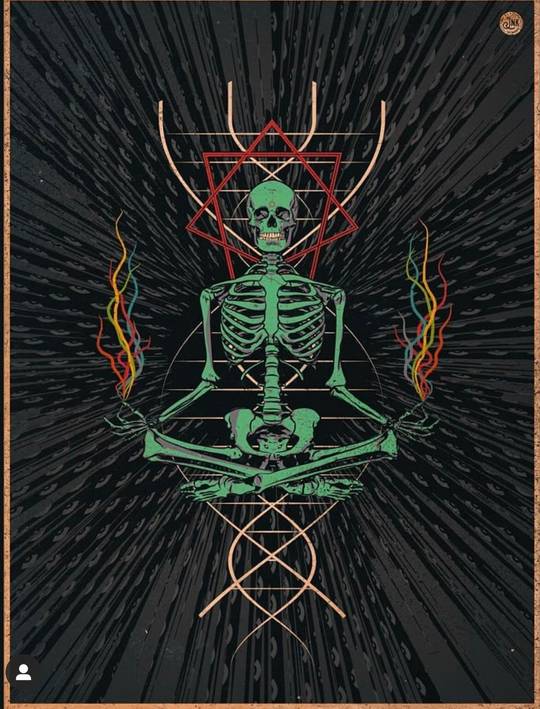 Original art used for the Aftershock poster.