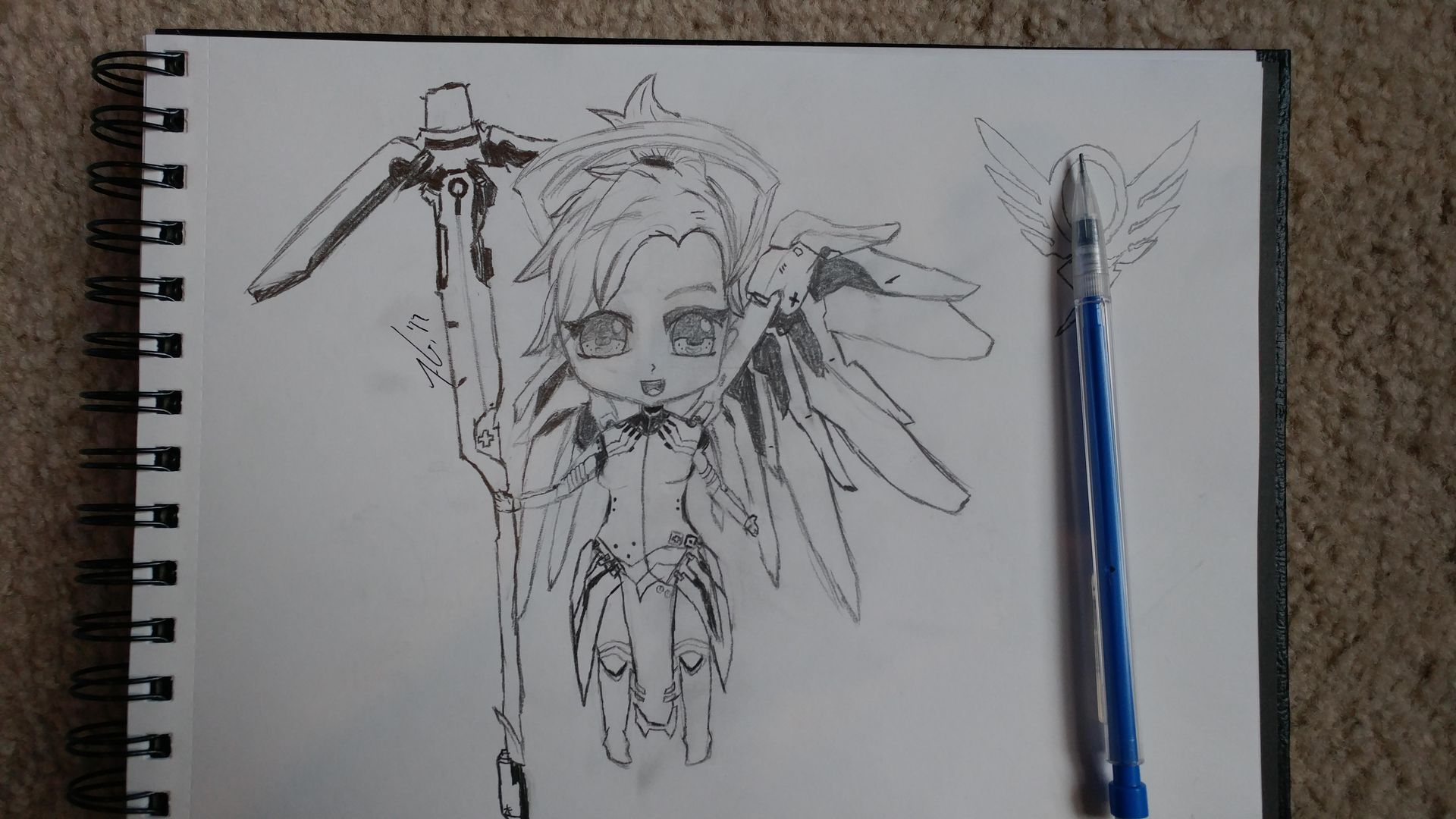 [Original] Chibi Mercy Art