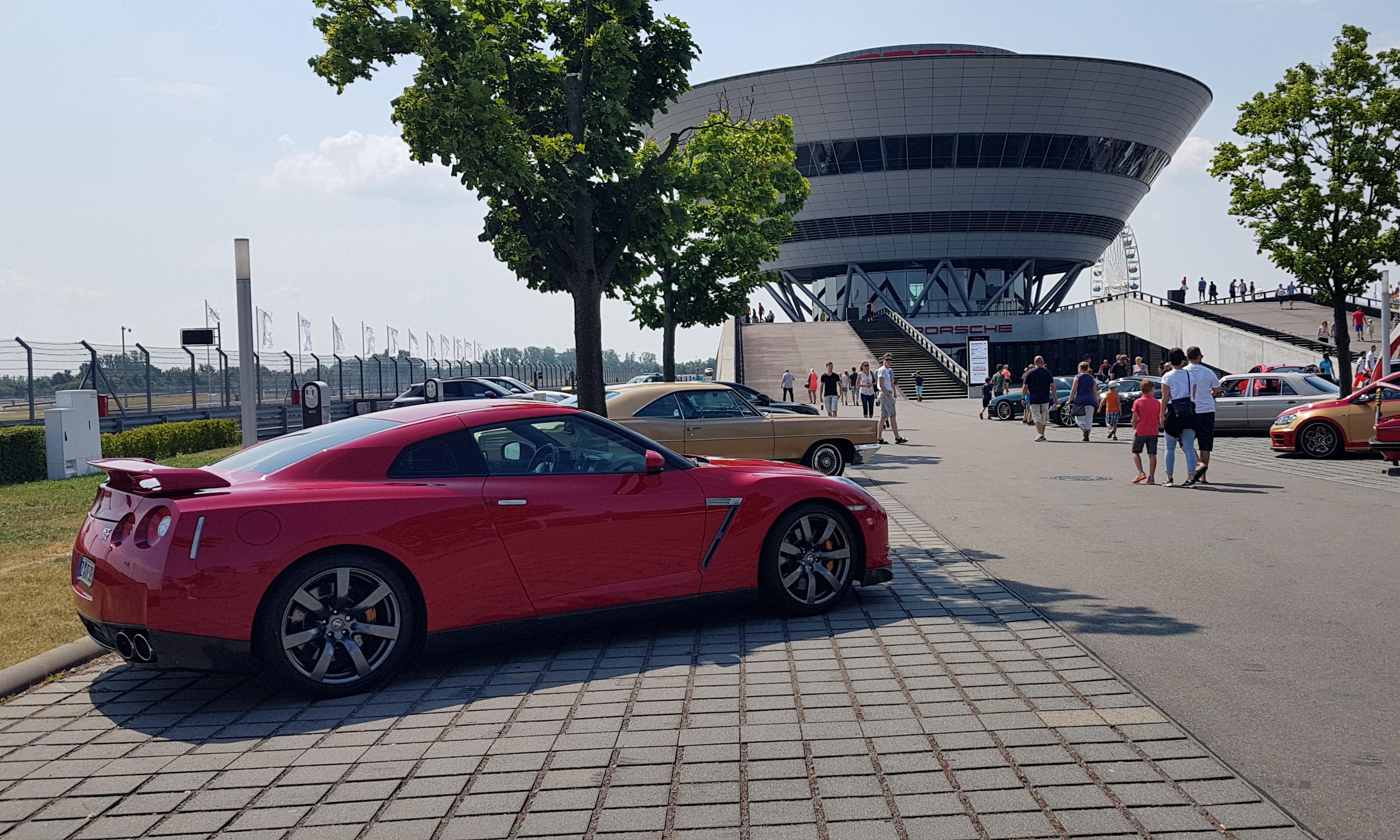 Porche R35 Our NissanGTR R35 2009 at Porsche Leipzig, one of the first imported to ...