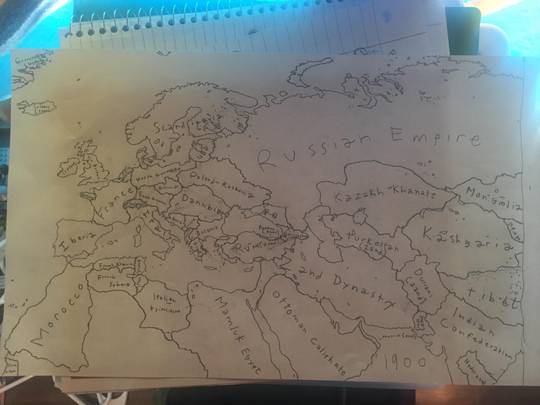 Part 5 of the Napoleonic timeline, the end of the 19th century.