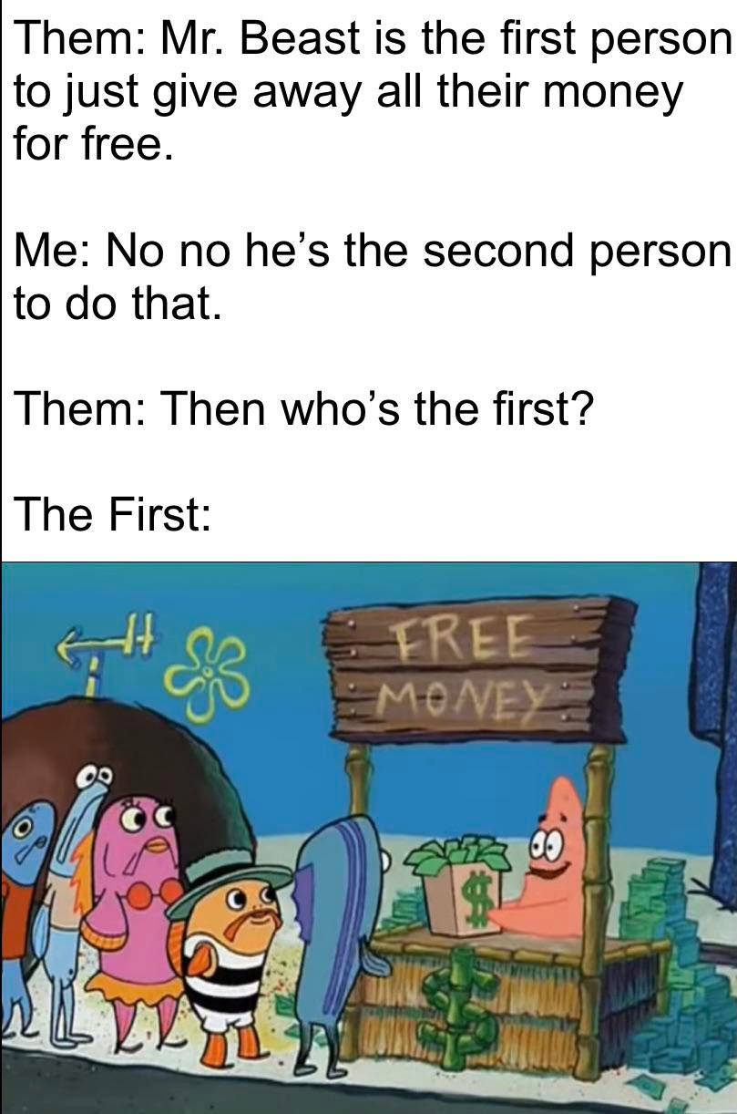 Patrick and SpongeBob did it first