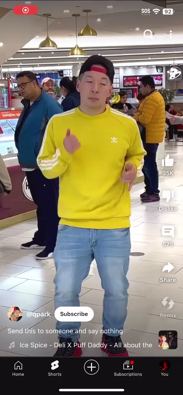 People will do anything for clout nowadays