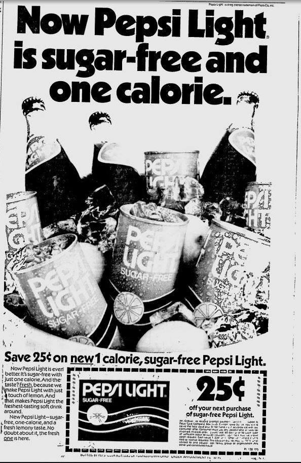 Pepsi Light ad (1979)