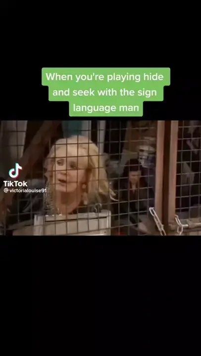 Perfectly timed jump scare