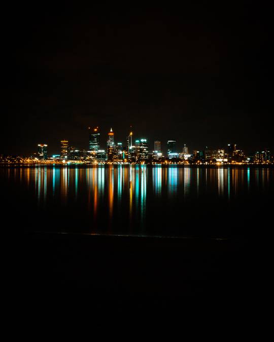 Perth city lights