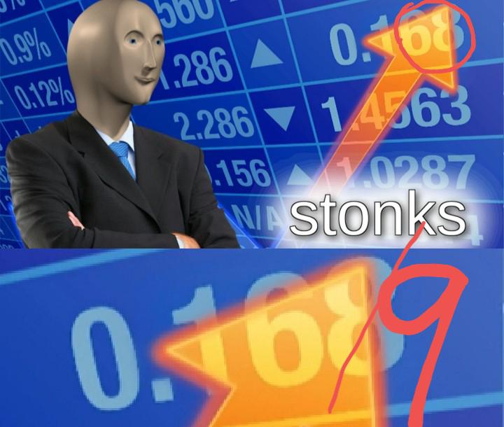 Petition To Change STONKS 68 to 69.