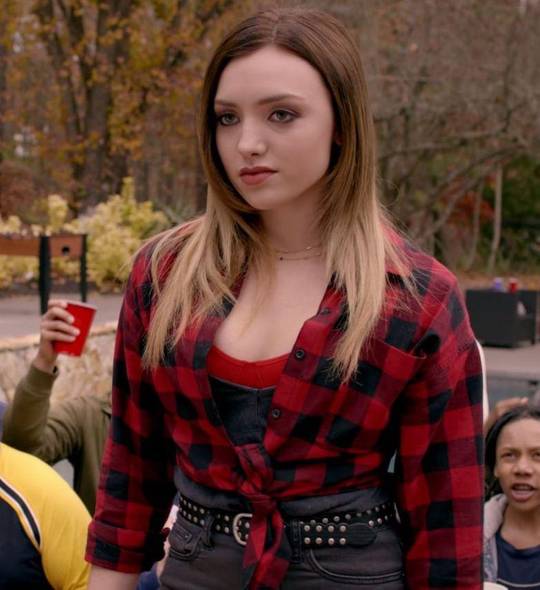 (Peyton List) Your sister was a bully to almost everyone at school, even you. You always found it hot when I came around each night and fucked your sister so hard, that for once, she wasn't the one in charge. It turned you on, imagining your sister put in her place.