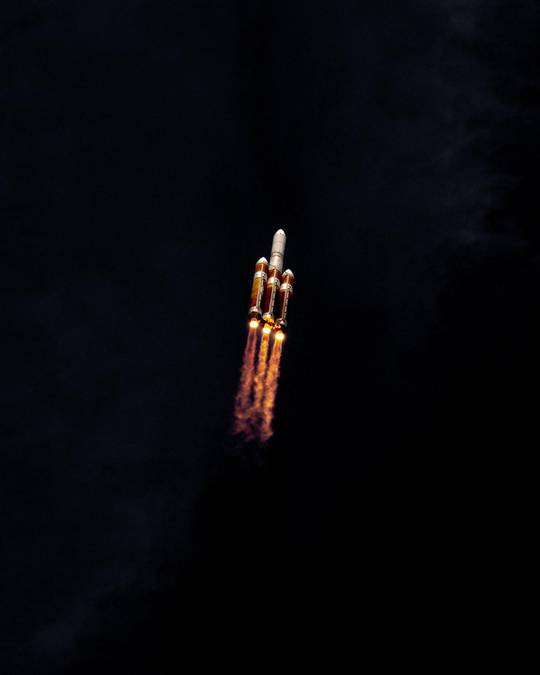 Photo I took of a Delta IV Heavy launch