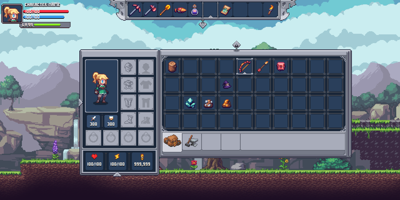 Pixel Art - WIP UI