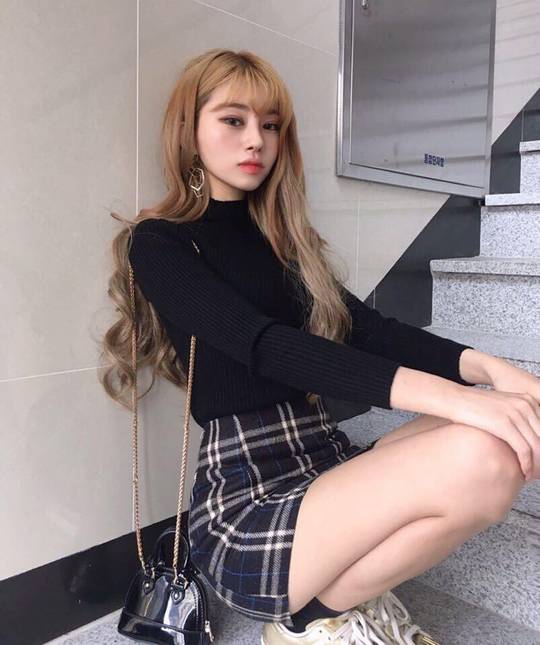 Plaid skirt