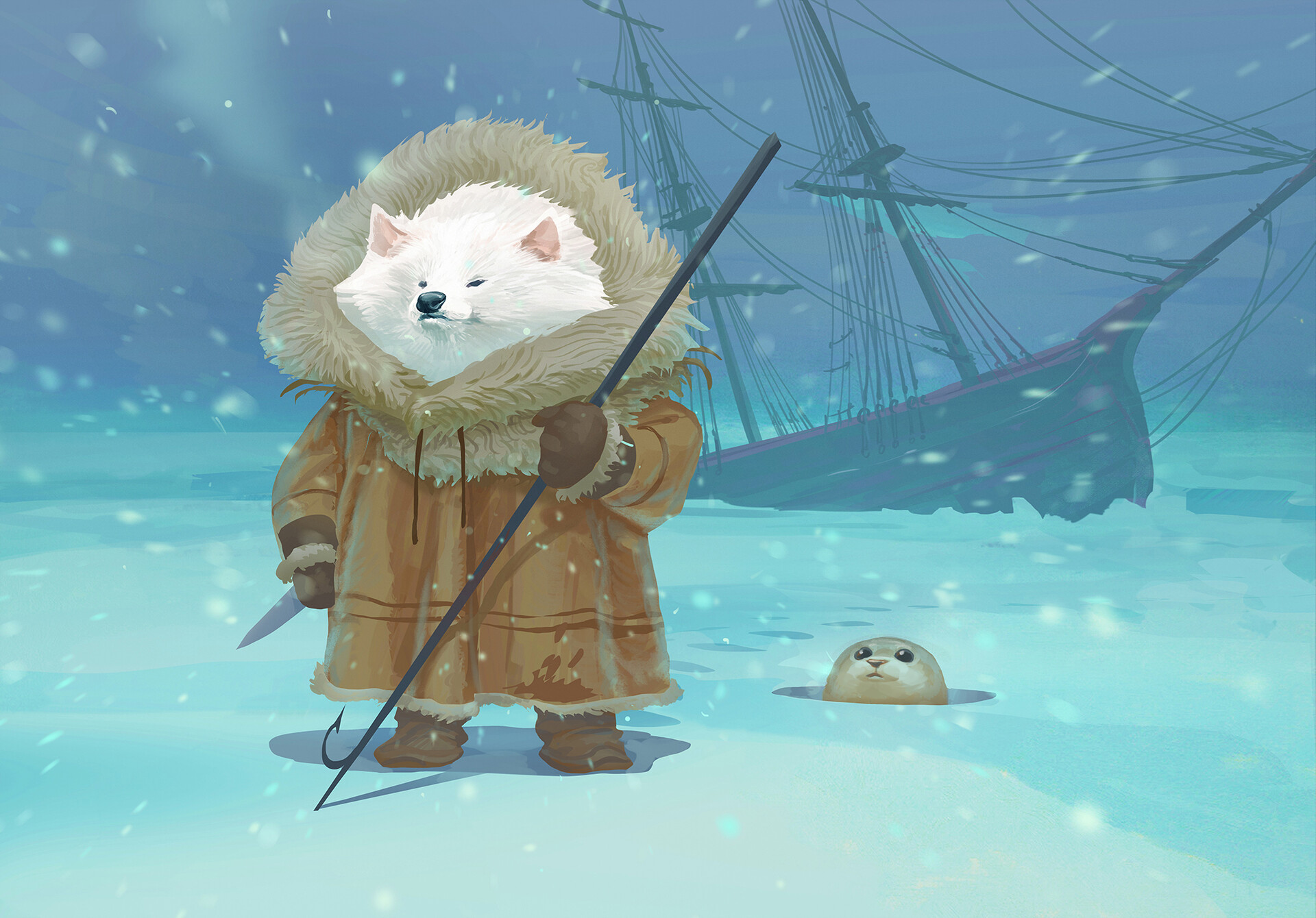 polar-hunter-by-catalin-lartist-scrolller