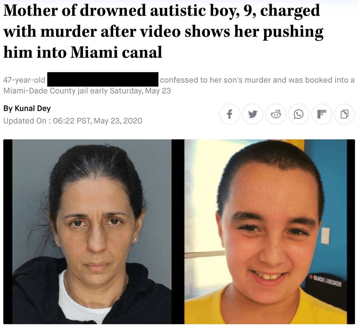 Poor kid. It didn't have to end this way.