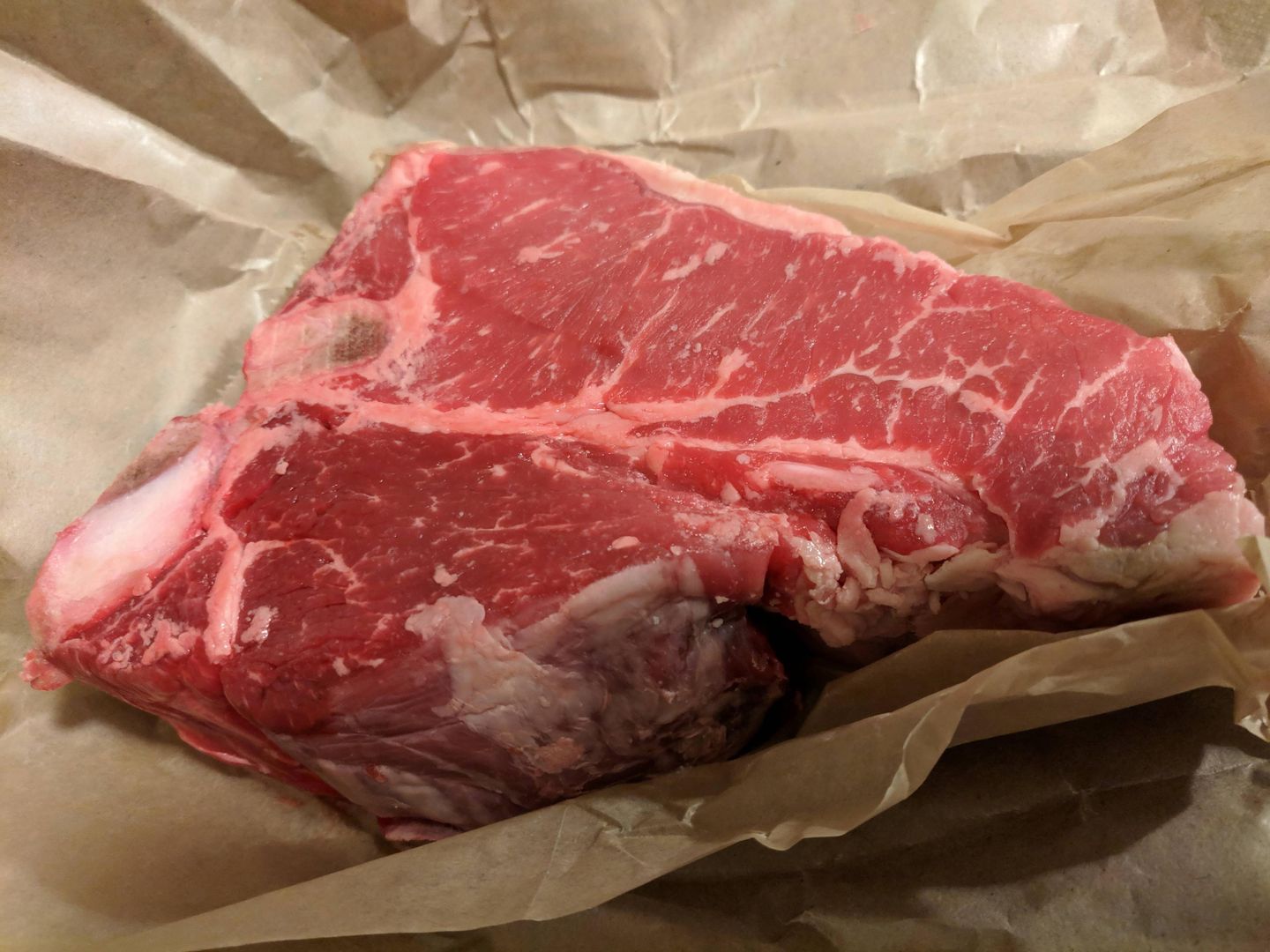 Porterhouse time.