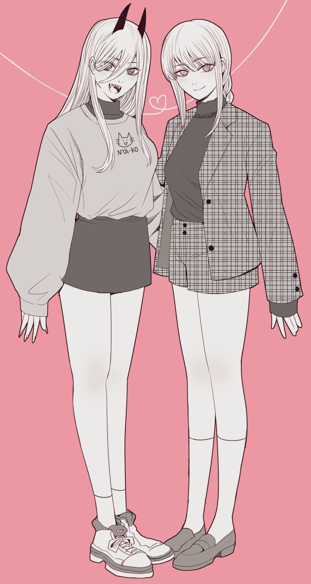 Power and Makima [Chainsaw Man]