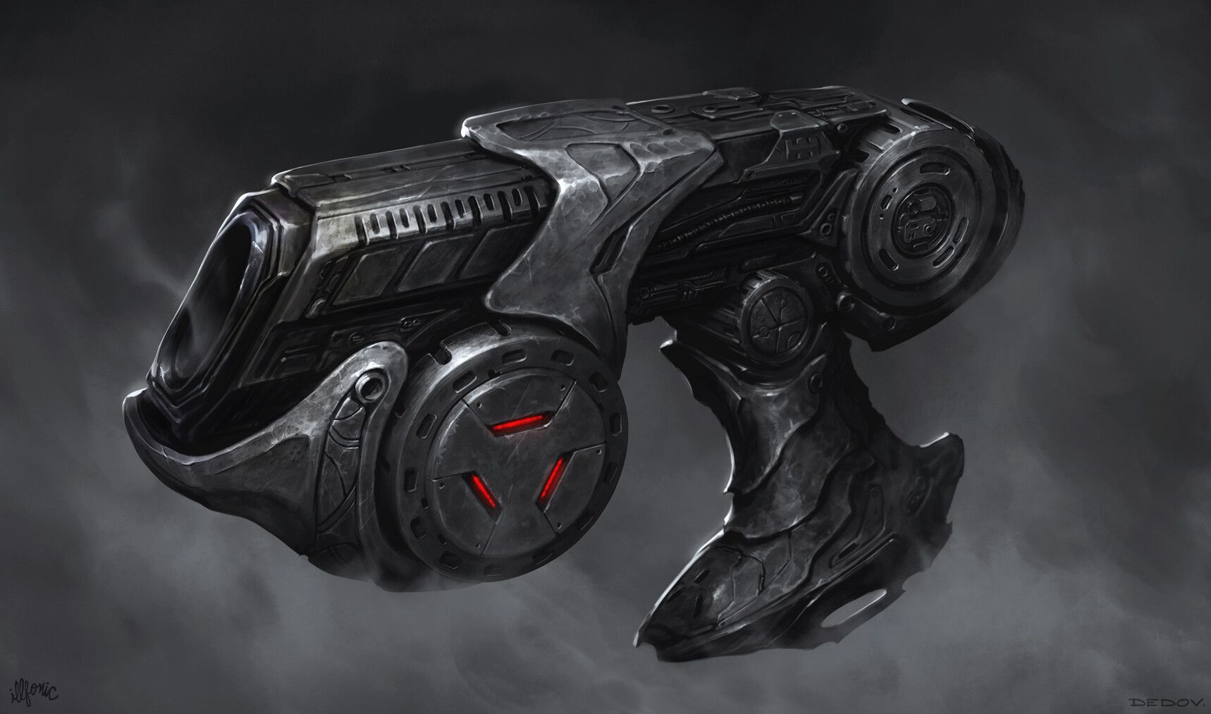 Predator Hunting Grounds: Predator Weapons - Hand Held Plasma Cannon by Ivan Dedov