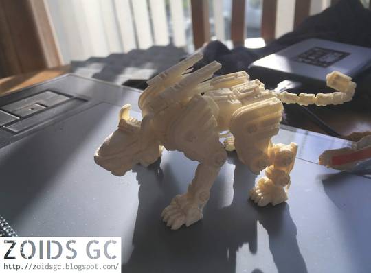 Print your own Blitz Panther! One of my fan-Zoids, download from my blog for 3D printing or viewing.