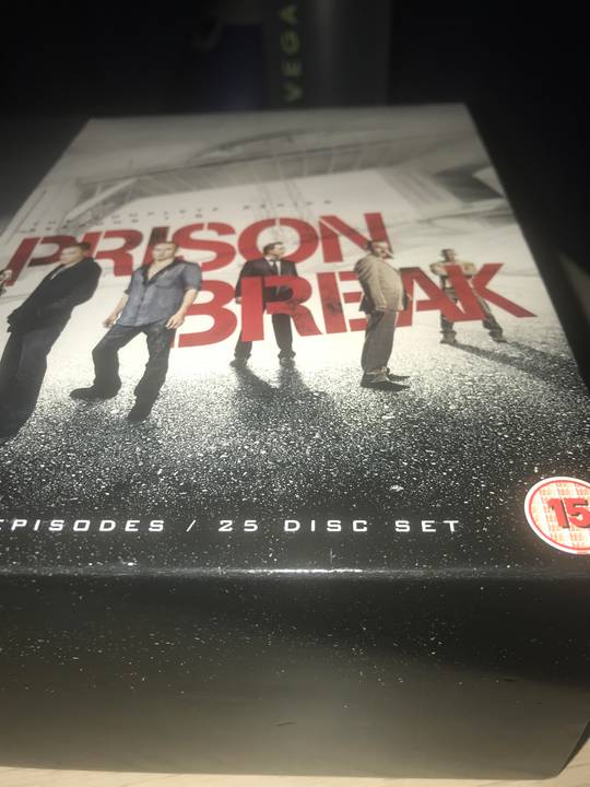 Prison break box set- At least if Netflix decided to take prison break away, I will always have this bad boy to watch my favourite series on repeat