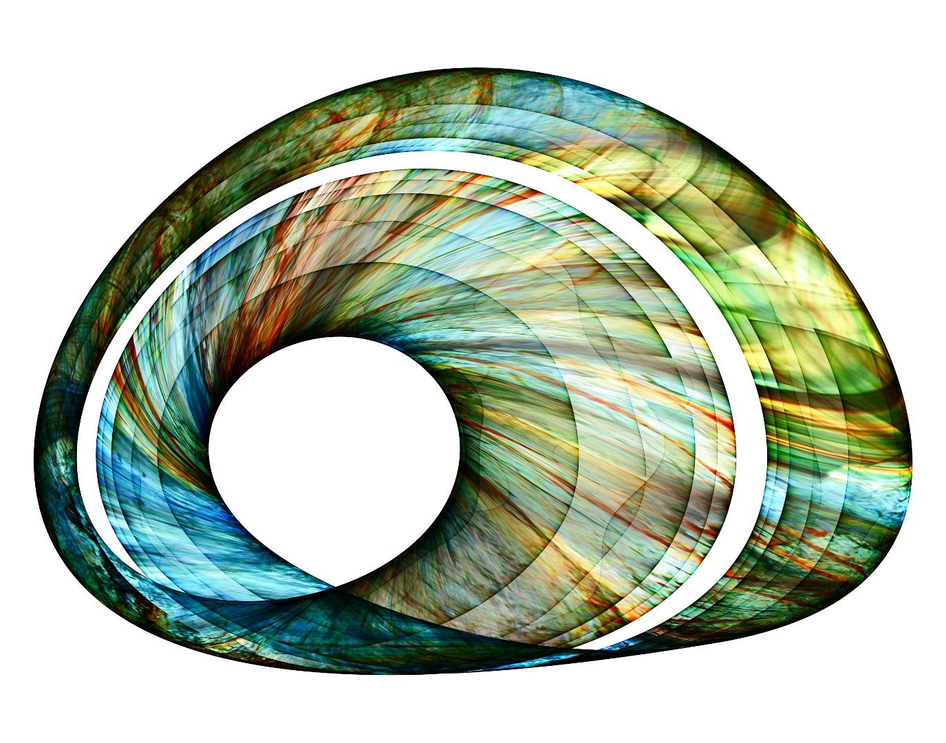 Proof, a photo to flame fractal transform [1375x1080][OC]