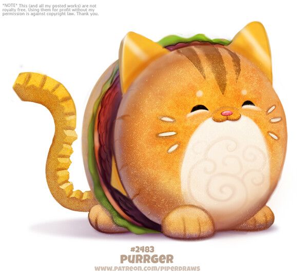 Purrger by Piper Thibodeau