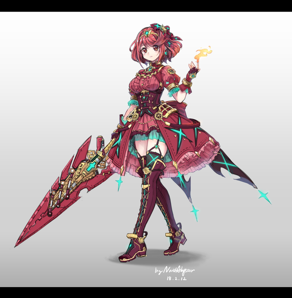 Pyra in a lovely dress! [Source in comments] | Scrolller