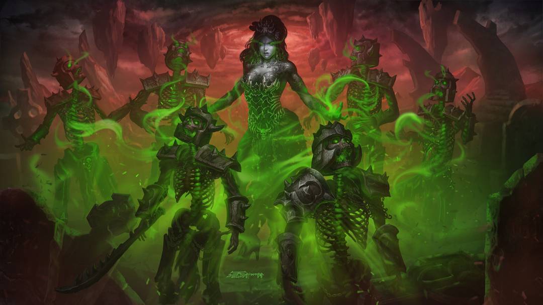 Queen of the Necromancers by Edikt Art
