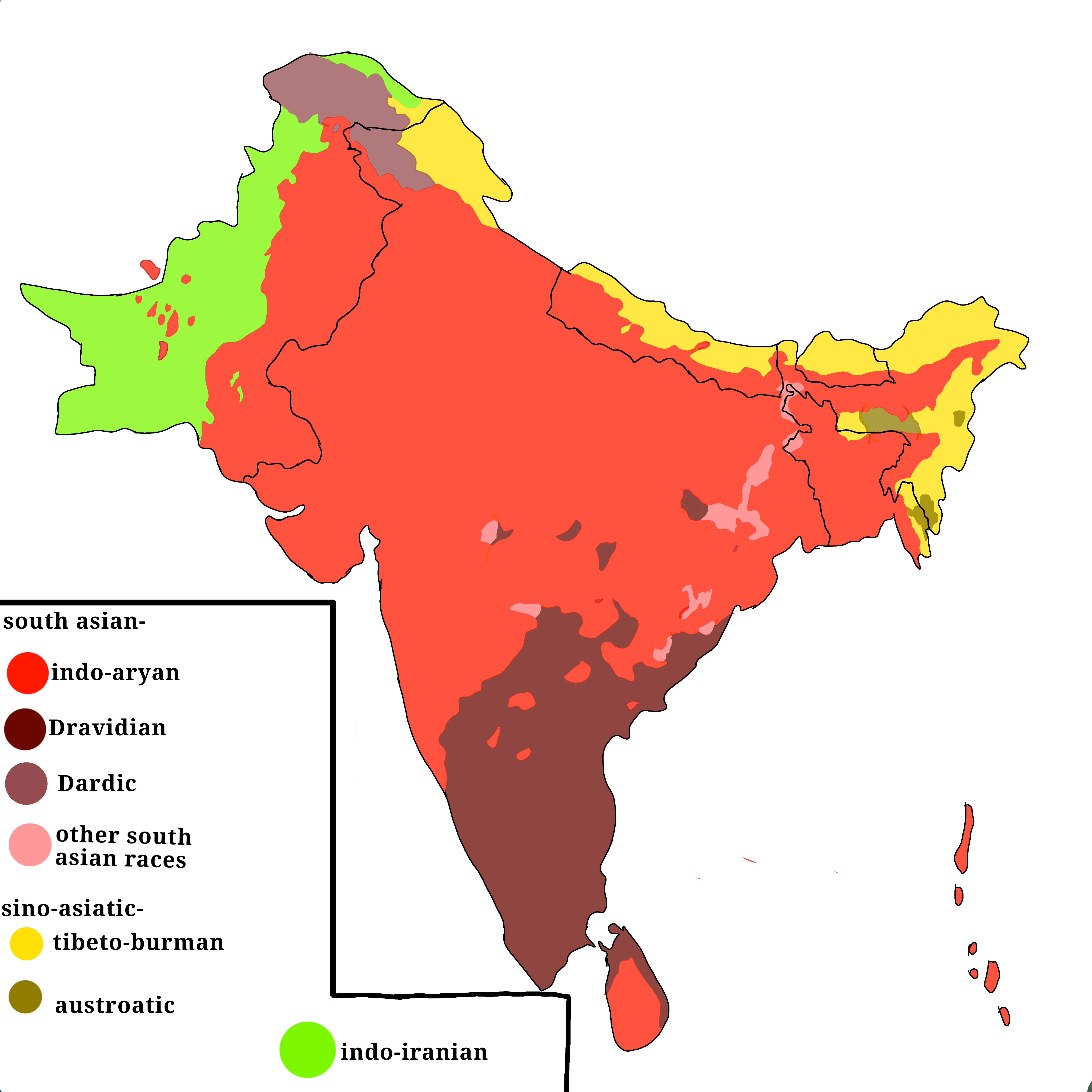 races/ethnicities in south asia | Scrolller