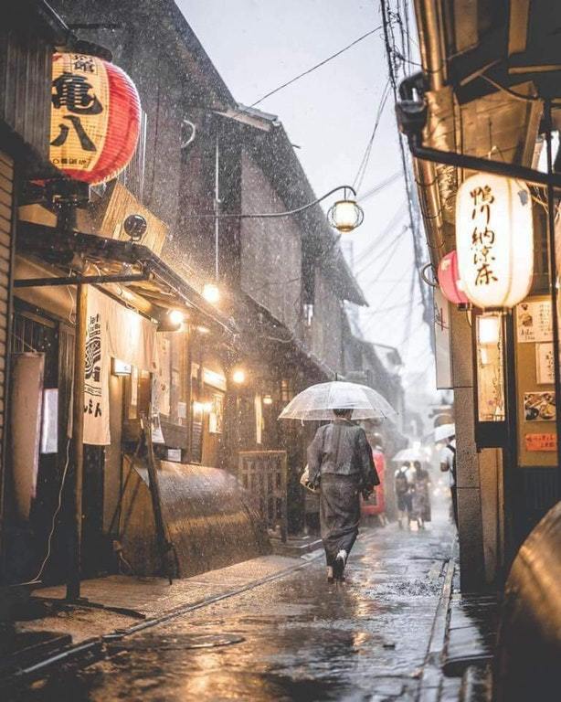 Rainy Japanese day