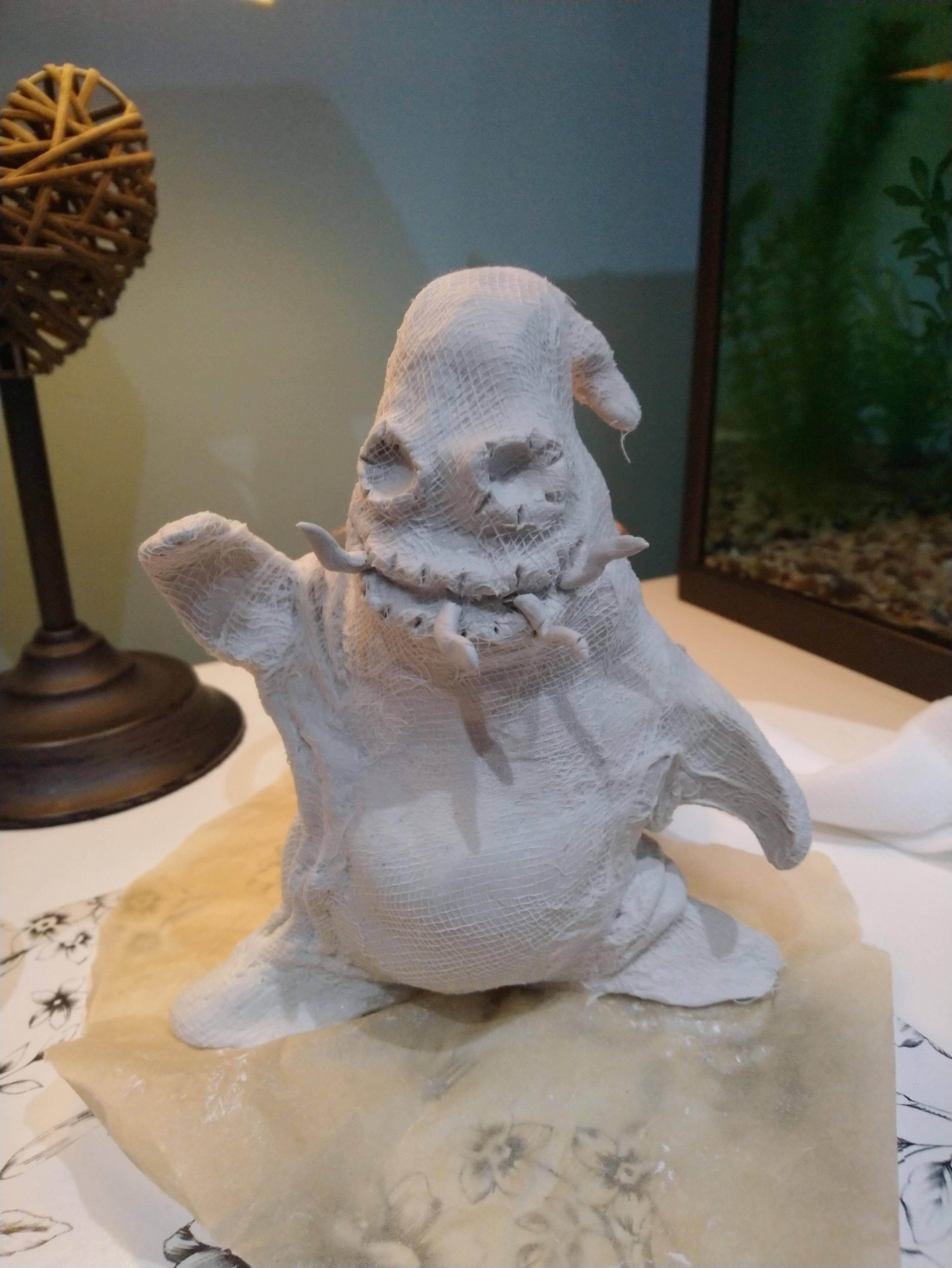Recently discovered I enjoy clay. My attempt at oogie boogie. Pointers ...