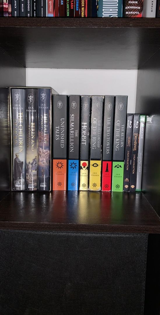 Recently started my collection, I’ve only read the hobbit so far, but r8 my collection
