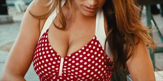 Red polka dotted dress [GIF]