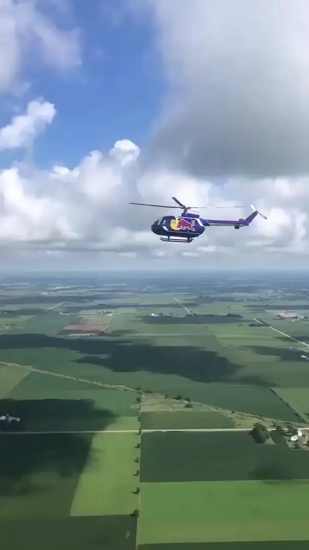 Redbull chopper does a backflip