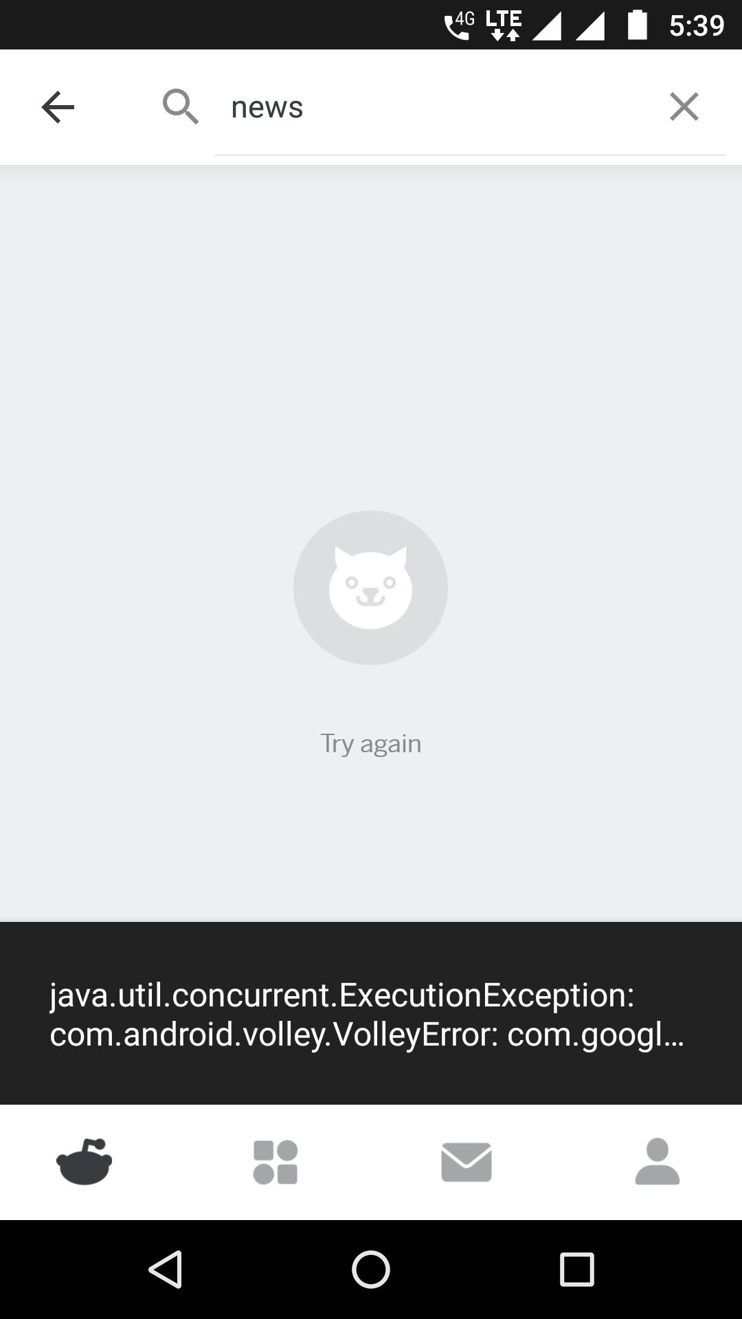 reddit's official app uses volley ;)