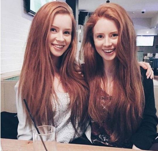 Redheaded twins [X-post from /r/TwinGirls]