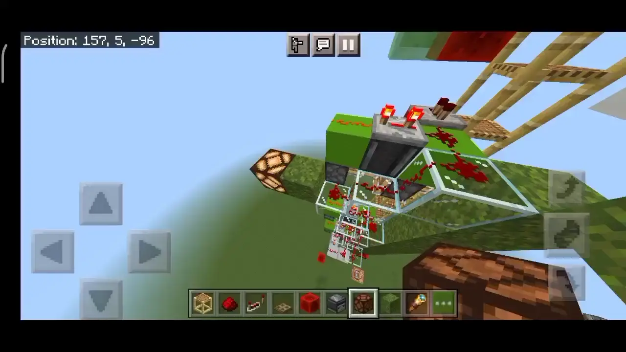 Redstone dust is displayed correctly but pointing the wrong way