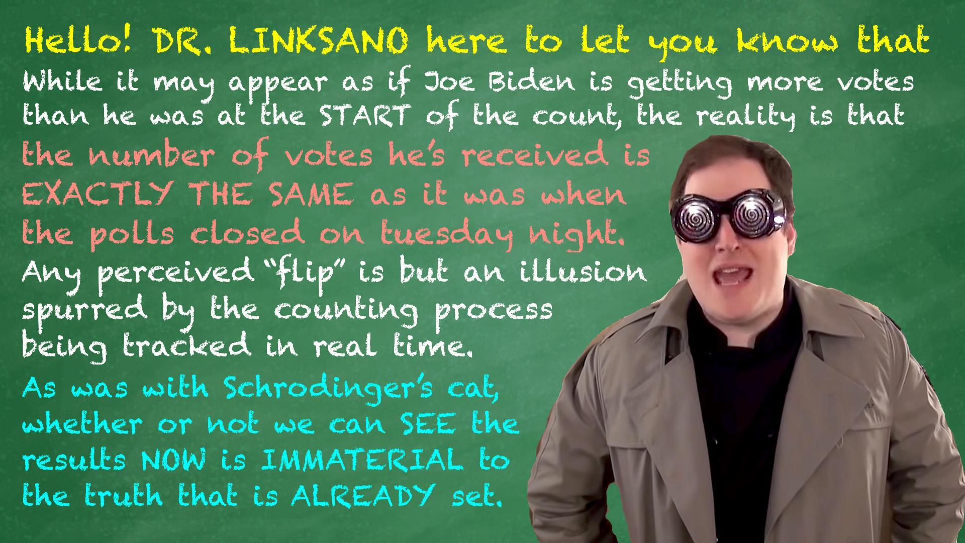 Remember: Schrodinger's cat was alive the whole time, and vote flips are not "real"