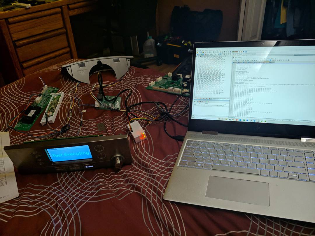 Reverse engineering GE Appliance's internal communications bus, one packet at a time. Open source API, here I come.