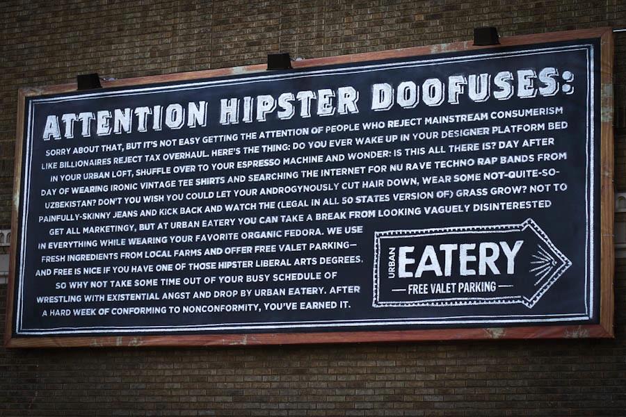 Reverse psychology, perhaps?