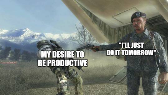 RIP Productivity