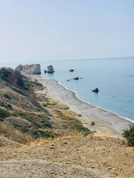 Rock of Afrodite, Cyprus 💛💚🇨🇾