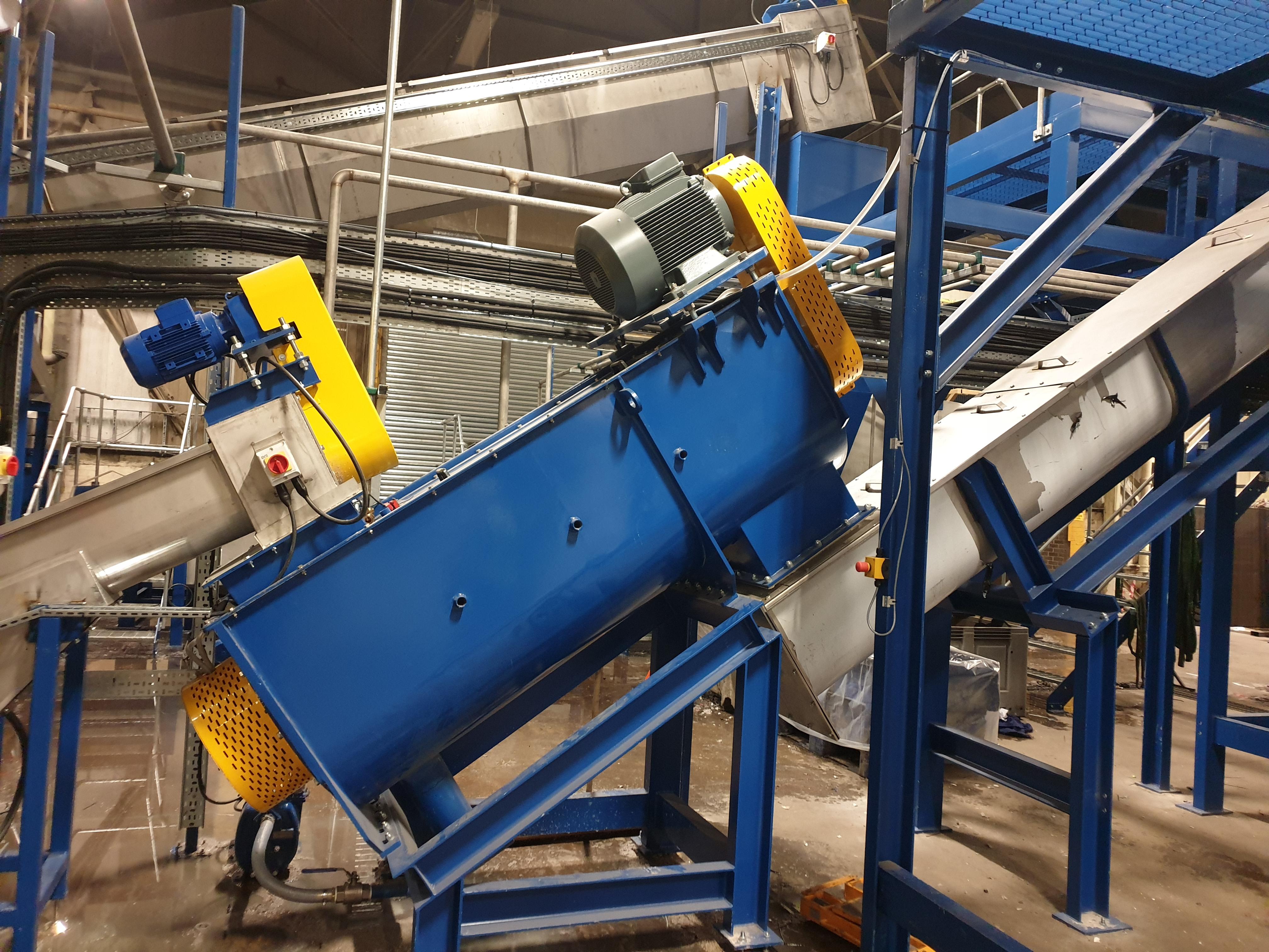 Rotajet FW series friction washers are used in plastic washing and ...
